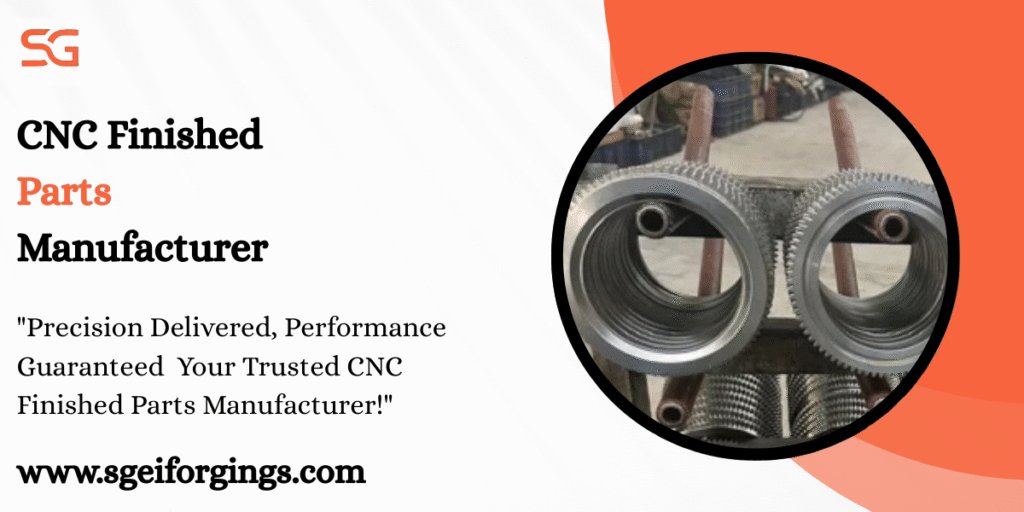 CNC Finished Parts Manufacturer